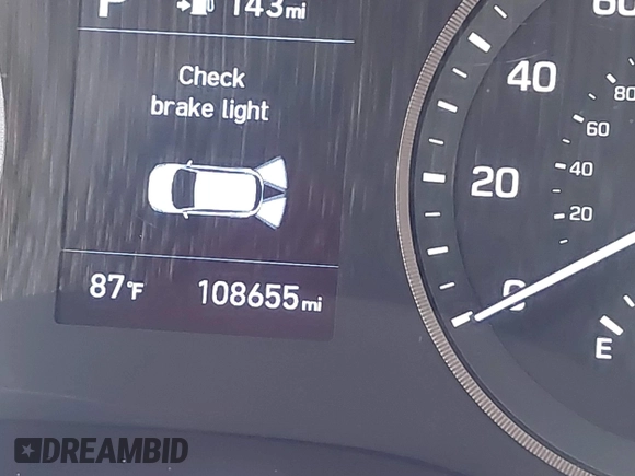 2020 Hyundai Tucson SE z VIN KM8J2CA4XLU159781, wystawiony jako IAAI lot #42170758 z przebiegiem 108 655 mil mil oraz . Historia ofert i sprzedaży dostępna na DreamBid. Obrazek 16.