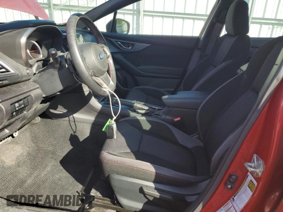 2019 Subaru Impreza Special Sports with VIN 4S3GKAM65K3605288, listed as a Copart auction lot 54661485 with 20,135 mi miles and Salvage title. Bid and sale history available at DreamBid. Image 7.