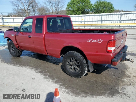 2011 Ford Ranger XLT with VIN 1FTLR4FE3BPA24249, listed as a Copart auction lot 51468375 with 126,371 mi miles and Salvage Title. Bid and sale history available at carsss.com. Image 2.
