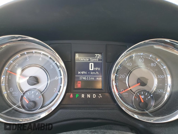 2013 Chrysler Town & Country Touring L with VIN 2C4RC1CG6DR559514, listed as a Copart auction lot 50955445 with 174,611 mi miles and Salvage Title. Bid and sale history available at DreamBid. Image 9.