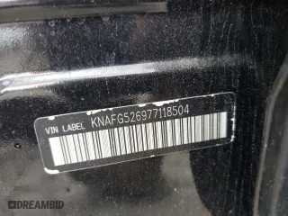 2007 Kia Rondo EX with VIN KNAFG526977118504, listed as a Copart auction lot 74013034 with 95,620 mi miles and Salvage Title. Bid and sale history available at carsss.com. Image 13.
