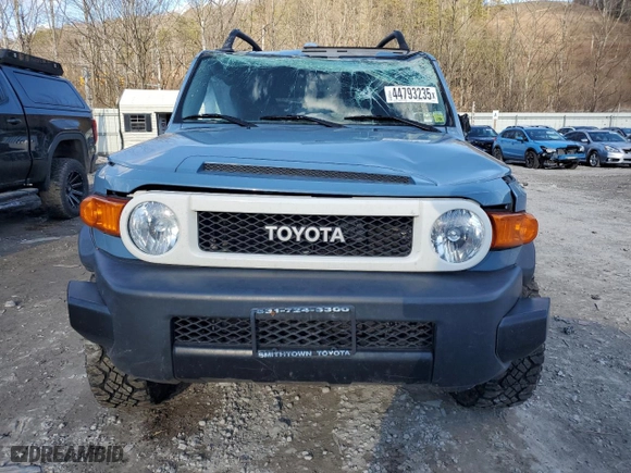 2014 Toyota FJ Cruiser with VIN JTEBU4BF7EK196077, listed as a Copart auction lot 44793235 with 0 mi miles and Salvage Title. Bid and sale history available at carsss.com. Image 5.