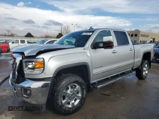 2016 GMC Sierra 2500HD SLT z VIN 1GT12TEG0GF298658, wystawiony jako Copart lot #47784675 z przebiegiem 68 372 mil mil oraz Szkoda całkowita • Salvage title. Historia ofert i sprzedaży dostępna na DreamBid. Obrazek 1.