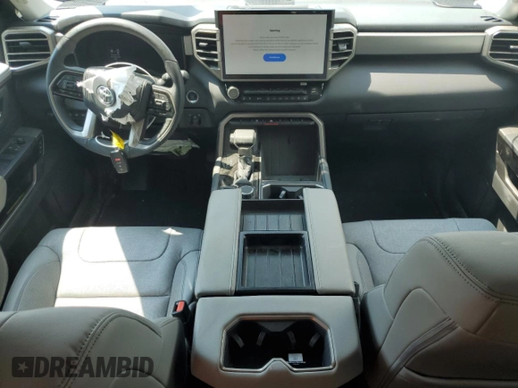 2024 Toyota Tundra Limited with VIN 5TFJA5DB4RX229828, listed as a Copart auction lot 60220935 with 10,738 mi miles and Salvage title. Bid and sale history available at DreamBid. Image 8.