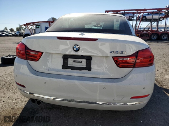 2014 BMW 4 Series 428i with VIN WBA3V7C52EJ872614, listed as a Copart auction lot 87760865 with Not provided miles and Salvage title. Bid and sale history available at DreamBid. Image 6.