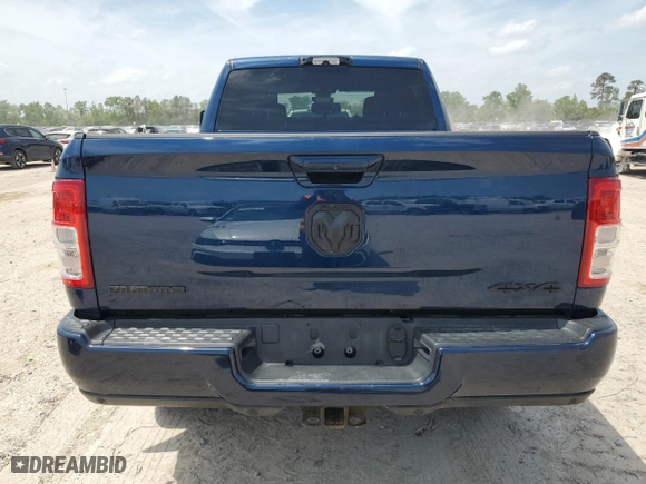 2024 Ram 2500 Lone Star with VIN 3C6UR5DL4RG239656, listed as a Copart auction lot 51677335 with 3,956 mi miles and Salvage Title. Bid and sale history available at carsss.com. Image 6.