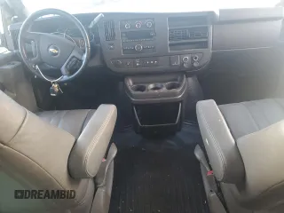 2020 Chevrolet Express Cargo Van with VIN 1GCWGAFP9L1241814, listed as a Copart auction lot 84927294 with 124,561 mi miles and Salvage Title. Bid and sale history available at carsss.com. Image 8.