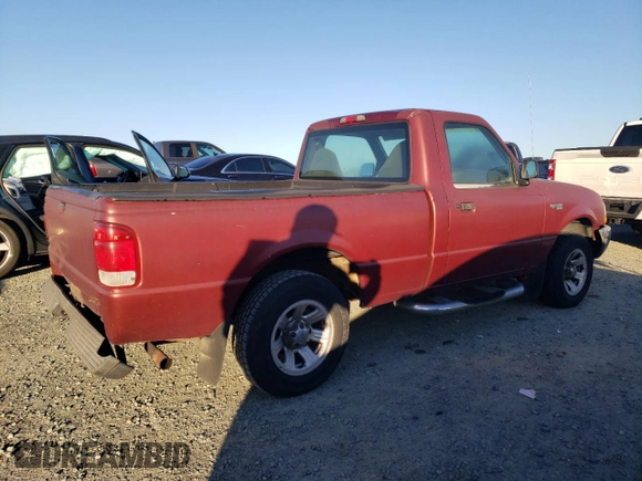 2000 Ford Ranger XL with VIN 1FTYR10V0YPB61591, listed as a Copart auction lot 88087815 with 151,529 mi miles and Salvage Title. Bid and sale history available at carsss.com. Image 3.