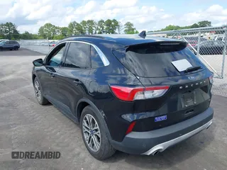 2020 Ford Escape SEL with VIN 1FMCU0H62LUA15103, listed as a IAAI auction lot 42255660 with 51,814 mi miles and . Bid and sale history available at DreamBid. Image 3.