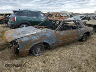 1989 Ford Mustang with VIN 1FABP40A8KF261788, listed as a Copart auction lot 59405875 with Not provided miles and Non repairable. Bid and sale history available at DreamBid. Image 1.