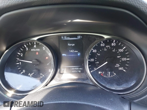 2015 Nissan Rogue SV with VIN KNMAT2MV2FP515336, listed as a IAAI auction lot 41892007 with 136,466 mi miles and . Bid and sale history available at carsss.com. Image 7.