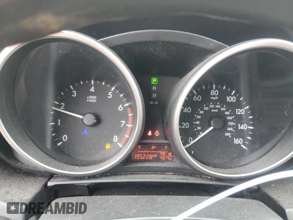 2014 Mazda 5 Sport with VIN JM1CW2BL7E0172418, listed as a Copart auction lot 55394085 with 195,228 mi miles and Salvage title. Bid and sale history available at DreamBid. Image 9.