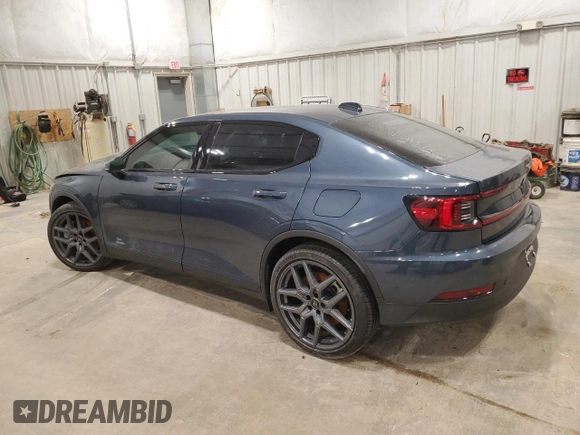 2024 Polestar 2 with VIN YSMFD3KA1RL238901, listed as a Copart auction lot 88123335 with 1,267 mi miles and Salvage Title. Bid and sale history available at DreamBid. Image 2.