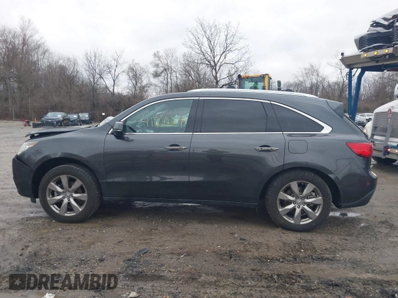 2014 Acura MDX Advance with VIN 5FRYD4H88EB006239, listed as a IAAI auction lot 41704214 with 165,251 mi miles and . Bid and sale history available at carsss.com. Image 15.