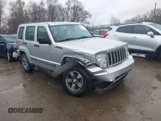 2008 Jeep Liberty Sport with VIN 1J8GN28K48W105949, listed as a IAAI auction lot 41817815 with 87,618 mi miles and . Bid and sale history available at DreamBid. Image 1.