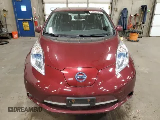 2016 Nissan LEAF SL with VIN 1N4BZ0CP1GC305528, listed as a Copart auction lot 50041525 with 51,299 mi miles and Clean Title. Bid and sale history available at carsss.com. Image 5.
