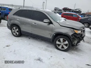 2012 Kia Sorento EX with VIN 5XYKUDA20CG188196, listed as a Copart auction lot 88105895 with Not Provided miles and Salvage Title. Bid and sale history available at carsss.com. Image 4.