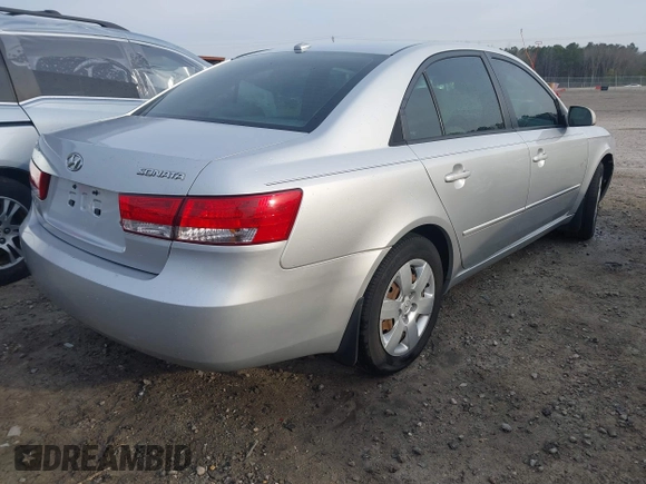 2007 Hyundai Sonata GLS with VIN 5NPET46C17H271104, listed as a IAAI auction lot 41759620 with 195,973 mi miles and . Bid and sale history available at DreamBid. Image 4.