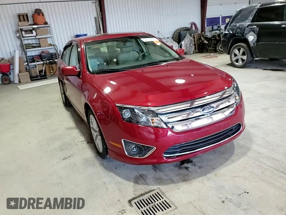 2010 Ford Fusion SEL with VIN 3FAHP0JA9AR260927, listed as a Copart auction lot 53716235 with 92,977 mi miles and Salvage Title. Bid and sale history available at carsss.com. Image 10.