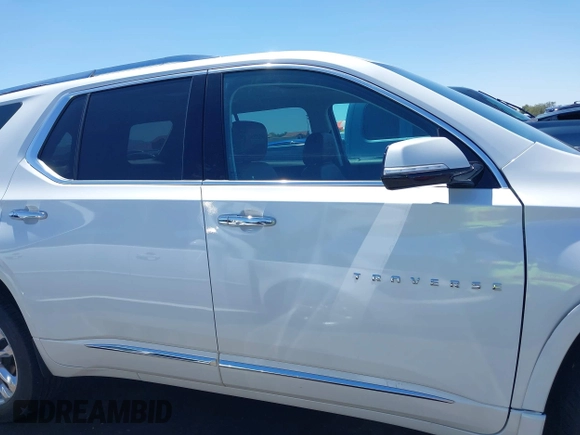 2018 Chevrolet Traverse High Country with VIN 1GNEVKKW1JJ146141, listed as a IAAI auction lot 42047230 with 93,199 mi miles. Bid and sale history available at carsss.com. Image 14.