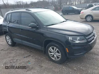 2017 Volkswagen Tiguan S with VIN WVGAV7AX6HK001529, listed as a IAAI auction lot 41737234 with 48,365 mi miles and . Bid and sale history available at DreamBid. Image 1.
