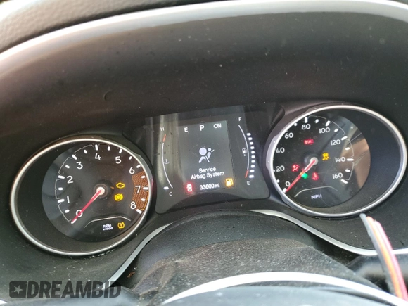 2019 Jeep Compass Sport с VIN 3C4NJDAB6KT724484, выставлен на аукционе Copart как лот 72231114 с пробегом 33 600 миль миль и Списание • Salvage title. История ставок и продаж доступна на DreamBid. Изображение 9.