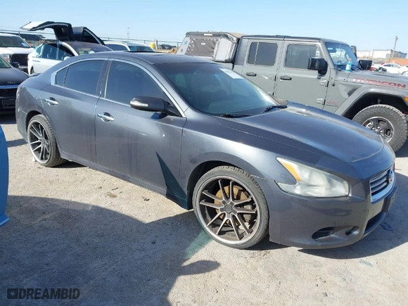 2012 Nissan Maxima 3.5 S with VIN 1N4AA5AP3CC857609, listed as a IAAI auction lot 41860181 with 158,968 mi miles. Bid and sale history available at carsss.com. Image 1.