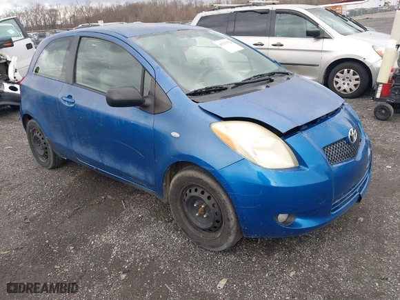 2008 Toyota Yaris with VIN JTDJT923185147854, listed as a IAAI auction lot 41737372 with 157,410 mi miles. Bid and sale history available at carsss.com. Image 1.