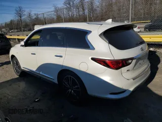 2019 Infiniti QX60 Luxe z VIN 5N1DL0MM4KC521421, wystawiony jako Copart lot #46708395 z przebiegiem 96 318 mil mil oraz Szkoda całkowita • Salvage title. Historia ofert i sprzedaży dostępna na DreamBid. Obrazek 2.