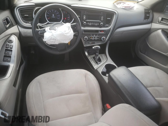 2015 Kia Optima LX with VIN 5XXGM4A75FG393300, listed as a Copart auction lot 60543805 with 167,172 mi miles and Clean title. Bid and sale history available at DreamBid. Image 8.