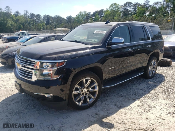 2017 Chevrolet Tahoe Premier with VIN 1GNSCCKC7HR386942, listed as a Copart auction lot 53889685 with 0 mi miles and Clean Title. Bid and sale history available at carsss.com. Image 1.