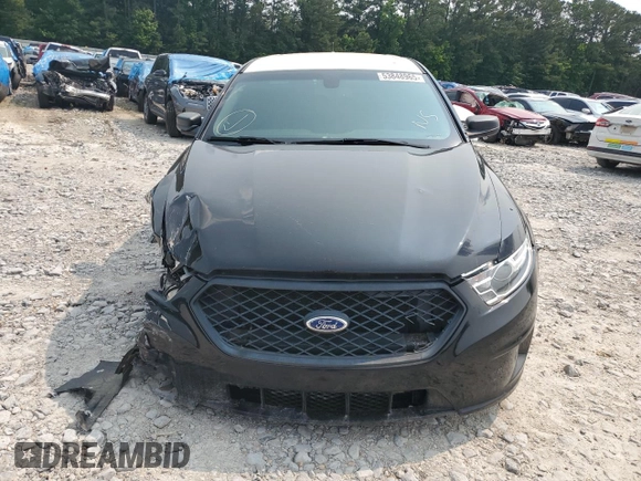 2014 Ford Police Interceptor with VIN 1FAHP2MK0EG131679, listed as a Copart auction lot 53848965 with 163,894 mi miles and Salvage title. Bid and sale history available at DreamBid. Image 5.