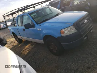 2007 Ford F-150 XLT with VIN 1FTPX12577KB38819, listed as a Copart auction lot 74726934 with 313,485 mi miles and Salvage Title. Bid and sale history available at carsss.com. Image 4.