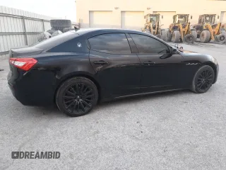 2019 Maserati Ghibli z VIN ZAM57XSA3K1325881, wystawiony jako Copart lot #80973694 z przebiegiem 64 189 mil mil oraz Szkoda całkowita • Salvage title. Historia ofert i sprzedaży dostępna na DreamBid. Obrazek 3.
