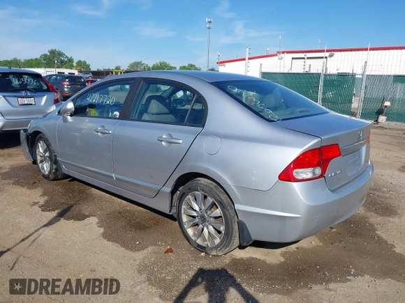 2011 Honda Civic EX-L z VIN 19XFA1F94BE023696, wystawiony jako IAAI lot #42217720 z przebiegiem 122 327 mil mil oraz . Historia ofert i sprzedaży dostępna na DreamBid. Obrazek 3.