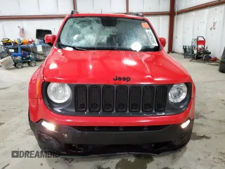 2017 Jeep Renegade Altitude with VIN ZACCJABB0HPG47597, listed as a Copart auction lot 58060505 with 239,534 mi miles and Salvage title. Bid and sale history available at DreamBid. Image 5.