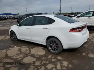 2016 Dodge Dart SXT z VIN 1C3CDFBB6GD531617, wystawiony jako Copart lot #56176925 z przebiegiem 87 792 mil mil oraz Tytuł czysty. Historia ofert i sprzedaży dostępna na DreamBid. Obrazek 2.