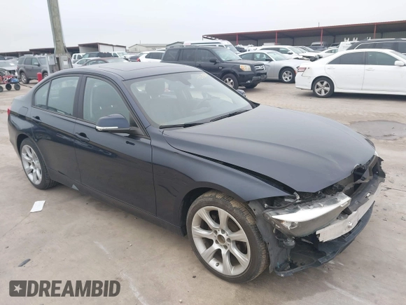 2015 BMW 3 Series 328i xDrive with VIN WBA3B3C54FJ984107, listed as a IAAI auction lot 41565829 with 98,557 mi miles and . Bid and sale history available at DreamBid. Image 1.