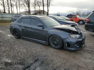 2012 Subaru Impreza Sedan WRX WRX with VIN JF1GV7E6XCG011210, listed as a Copart auction lot 81972274 with 136,255 mi miles and Salvage Title. Bid and sale history available at carsss.com. Image 4.