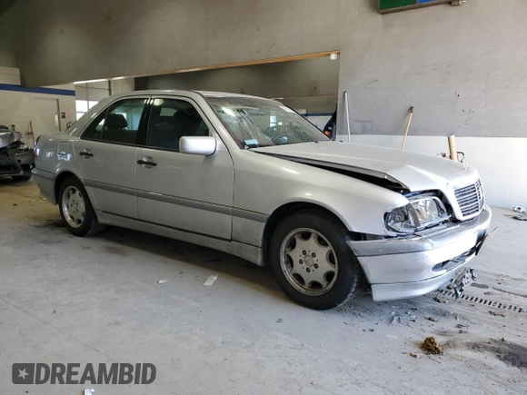 2000 Mercedes-Benz C 230 Kompressor with VIN WDBHA24G8YA838929, listed as a Copart auction lot 47300555 with Not Provided miles and Clean Title. Bid and sale history available at carsss.com. Image 4.