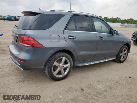 2018 Mercedes-Benz GLE 350 with VIN 4JGDA5JB4JB020944, listed as a Copart auction lot 63082205 with 100,615 mi miles and Clean title. Bid and sale history available at DreamBid. Image 3.