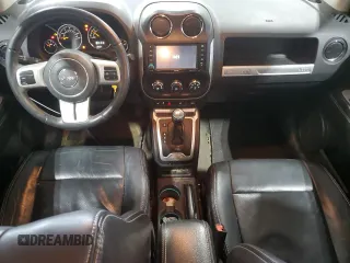 2017 Jeep Compass High Altitude with VIN 1C4NJDEB2HD193230, listed as a Copart auction lot 51601895 with 129,169 mi miles and Salvage Title. Bid and sale history available at carsss.com. Image 8.