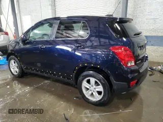 2021 Chevrolet Trax LS with VIN KL7CJNSB2MB316352, listed as a Copart auction lot 45127145 with 57,640 mi miles and Salvage Title. Bid and sale history available at carsss.com. Image 2.