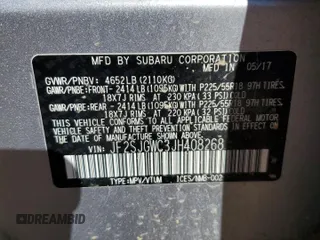 2018 Subaru Forester Touring with VIN JF2SJGWC3JH408268, listed as a Copart auction lot 46047045 with 66,129 mi miles and Salvage Title. Bid and sale history available at carsss.com. Image 13.