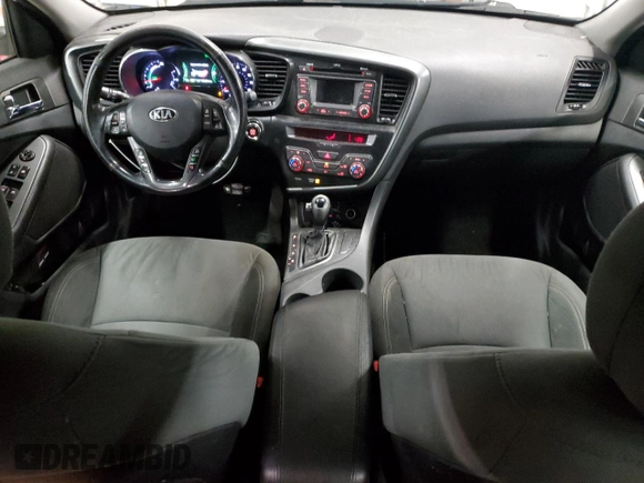 2013 Kia Optima Hybrid LX with VIN KNAGM4AD7D5048905, listed as a Copart auction lot 76755884 with 135,409 mi miles and Clean Title. Bid and sale history available at carsss.com. Image 8.