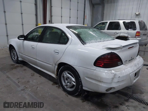 2005 Pontiac Grand Am SE with VIN 1G2NE52E75M198223, listed as a IAAI auction lot 41310937 with 100,889 mi miles. Bid and sale history available at carsss.com. Image 3.