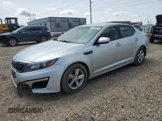 2015 Kia Optima LX with VIN 5XXGM4A72FG451685, listed as a Copart auction lot 57644515 with 182,561 mi miles and Salvage title. Bid and sale history available at DreamBid. Image 1.