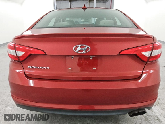 2017 Hyundai Sonata 2.4L with VIN 5NPE24AF0HH534818, listed as a Copart auction lot 48246895 with 123,436 mi miles and Clean Title. Bid and sale history available at carsss.com. Image 6.