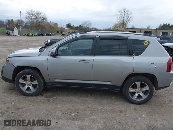 2017 Jeep Compass High Altitude with VIN 1C4NJDEB9HD122980, listed as a IAAI auction lot 42076489 with 115,626 mi miles and . Bid and sale history available at DreamBid. Image 14.