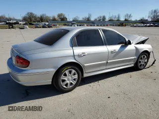 2005 Hyundai Sonata GL with VIN KMHWF25H55A138150, listed as a Copart auction lot 50718395 with 150,638 mi miles and Salvage Title. Bid and sale history available at carsss.com. Image 3.